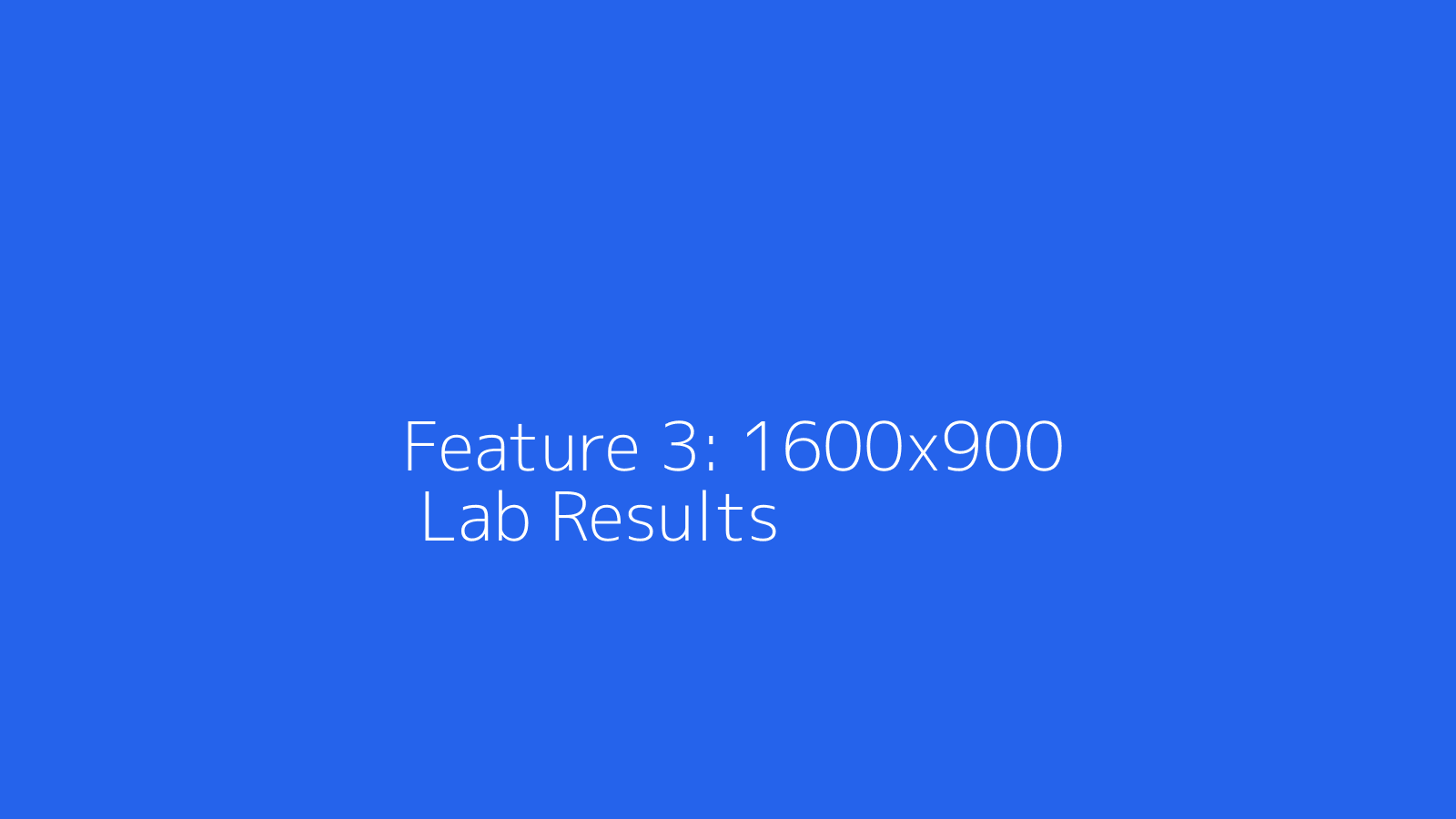 Lab Results Interface Screenshot